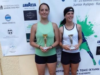 Διακρίσεις και τρόπαιο για το Topspin Epirus Tennis Center στην Πρέβεζα 