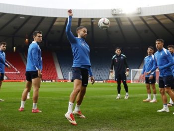 Η Εθνική Ομάδα στο Hampden Park (video)