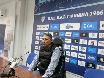 Κούτσης: «Ο ΠΑΣ Γιάννινα έχει μεγάλο εκτόπισμα και σπουδαία διαδρομή στο ελληνικό ποδόσφαιρο» (video)