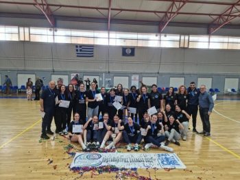 Πρωταθλήτρια Ελλάδος στις Νεάνιδες η ΑΕΠ Πανόραμα