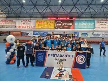 Πρωταθλητής Eφήβων για 2η σερί χρονιά ο Φέρωνας Βέροιας