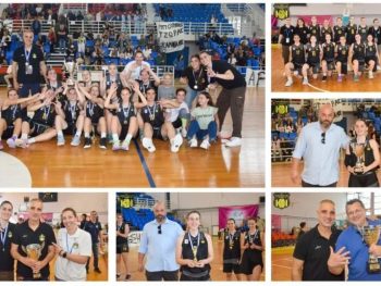 Πρωταθλήτριες ΕΣΚΑΒΔΕ για 5η φορά οι κορασίδες της Νικόπολης