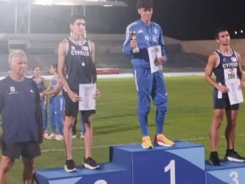 Πρώτο σκαλί του βάθρου για τον Αλέξανδρο Κουτσούπα στην Κύπρο 