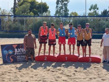 Juniors K17 Finals: Πρωταθλητές Ελλάδας οι Νοικοκυράκης-Βογιατζόγλου