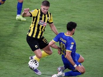 Νίκες Ολυμπιακού, ΑΕΚ, 1η νίκη στο Κύπελλο η Ελλάς Σύρου