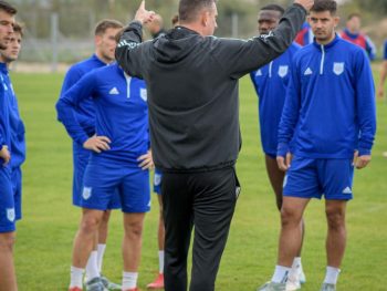 Η δουλειά συνεχίστηκε με δυναμική προπόνηση 