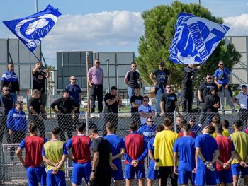 Έδωσαν ψυχολογική ώθηση οι οργανωμένοι στην τελευταία προπόνηση