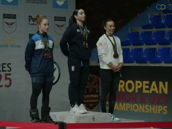 Δύο ασημένια κι ένα χάλκινο με ρεκόρ Ευρώπης Νεανίδων για την Μαρία Στρατουδάκη στο Ευρωπαϊκό Πρωτάθλημα άρσης βαρών