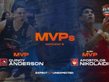 MVP της 8ης αγωνιστικής ο Άντερσον