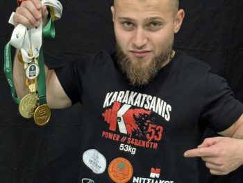 Μετάλλιο με παγκόσμιο ρεκόρ για τον Βασίλη Καρακατσάνη