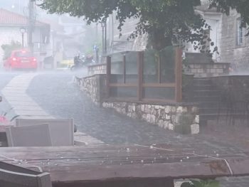 Έκτακτο δελτίο της ΕΜΥ: Ισχυρές βροχές και καταιγίδες στην Ήπειρο