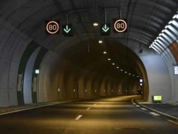 Εργασίες στις σήραγγες της Εγνατίας