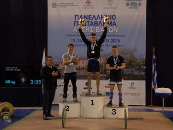 Mε 29 ρεκόρ και πρωταθλητές τον ΠΑΟΚ και τον Παναθηναϊκό ολοκληρώθηκε το Πανελλήνιο Πρωτάθλημα άρσης βαρών