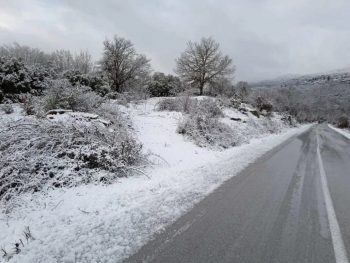 Νέα ισχυρή χιονόπτωση στα ορεινά