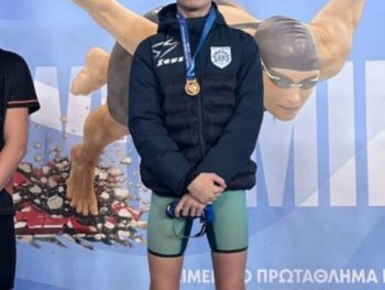 Κατέριψε ρεκόρ 17 χρόνων κολυμβητής του ΠΑΣ Γιάννινα