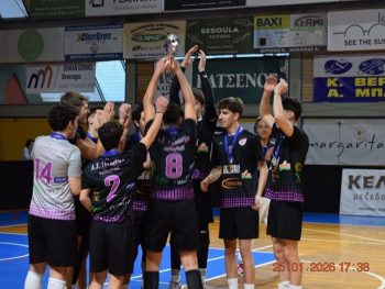 Σερβίς στο Πανελλήνιο ανδρών Κ21