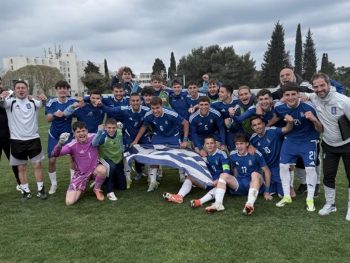 Super League: Συγχαρητήρια στην Εθνική Παίδων