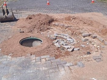 Αποκαταστάθηκε η τρύπα στο Πανηπειρωτικό