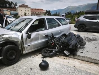 Σοβαρό τροχαίο ατύχημα έξω από το Χατζηκώστα με τραυματία πρώην ποδοσφαιριστή του ΠΑΣ