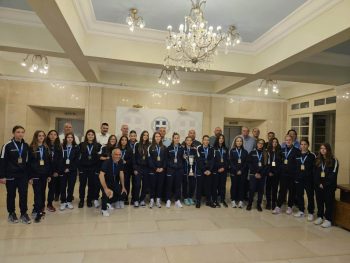 Η Περιφέρεια υποδέχτηκε την πρωταθλήτρια Μικτή Κ-15 Γυναικών