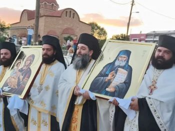 Ιωάννινα: Με κατάνυξη και πλήθος πιστών ο Εσπερινός και η λιτανεία για τον Άγιο Παΐσιο