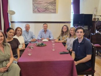 Ο Δήμαρχος Ιωαννίνων με τον Καθηγητή του Πανεπιστημίου Columbia, Charles Branas, για τη διασύνδεση Αστικού Σχεδιασμού και Δημόσιας Υγείας