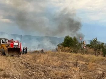 Φωτιά στον Παρακάλαμο: Στο σημείο 26 πυροσβέστες και μηχανήματα του Δήμου Πωγωνίου