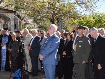Με την παρουσία του Προέδρου της Δημοκρατίας κορυφώθηκαν οι εκδηλώσεις μνήμης για το Ολοκαύτωμα των Λιγκιάδων