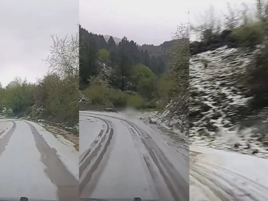 Άσπρισαν από το χαλάζι χωριά του Ζαγορίου