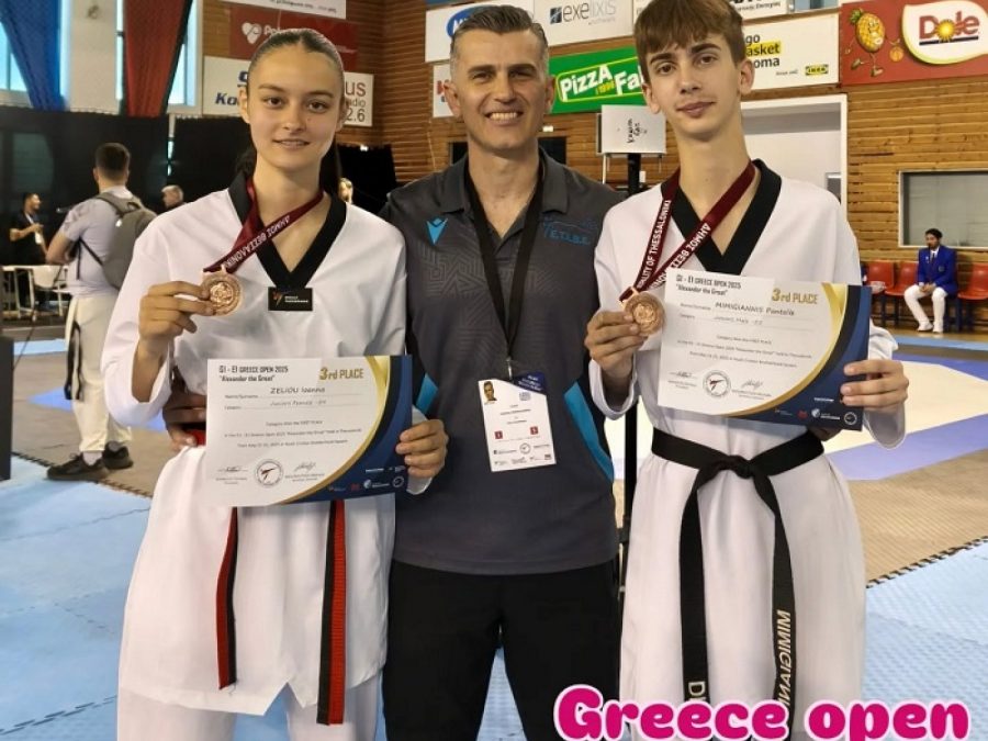 Μετάλλια και καλή παρουσία του Δία Ιωαννίνων στο "Alexander the Great G1 Greece Open"
