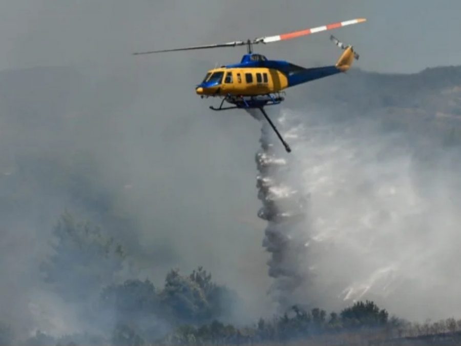 Σε εξέλιξη πυρκαγιά στη Νέα Σαμψούντα Πρέβεζας