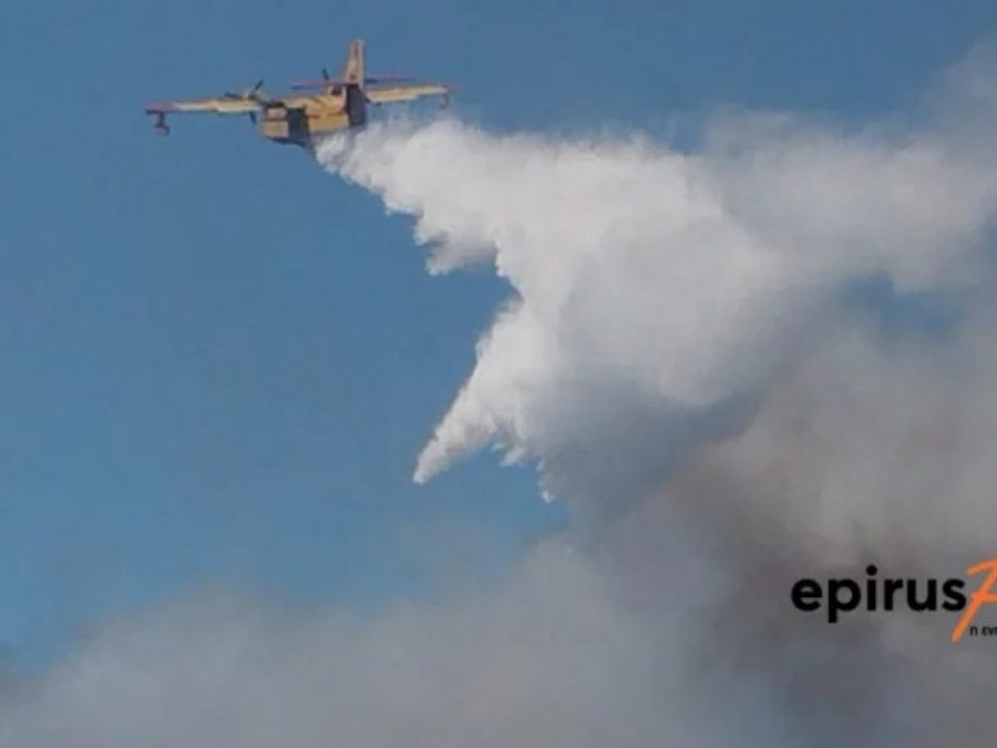 Μονολίθι: Μεγάλο το πύρινο μέτωπο