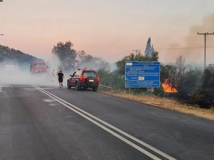 Αυτόπτης μάρτυρας σε εμπρηστική ενέργεια ο Δήμαρχος Πρέβεζας