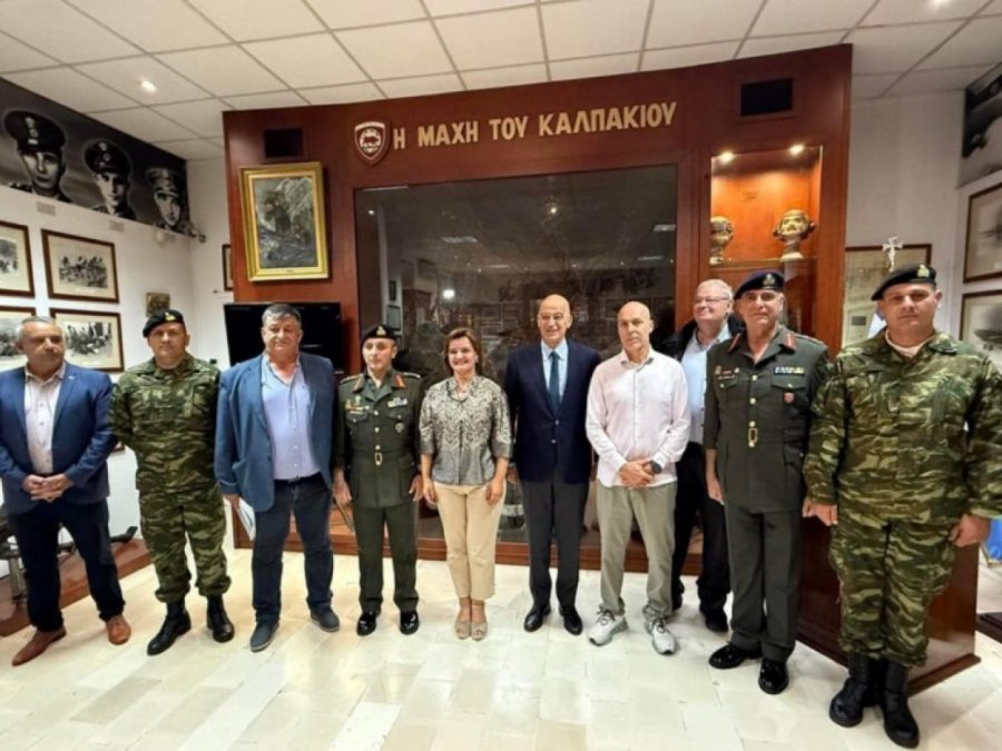 Στο Καλπάκι ο Υπουργός Εθνικής Αμύνης: Δημιουργία δικτύου στρατιωτικών μουσείων 