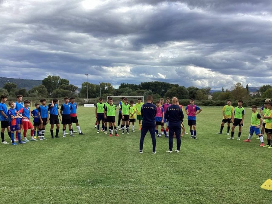 Ολοκληρώθηκε ο πρώτος κύκλος δοκιμαστικών της ΠΑΕ ΑΕΚ στην Ακαδημία του ΑΟ Ανατολής 