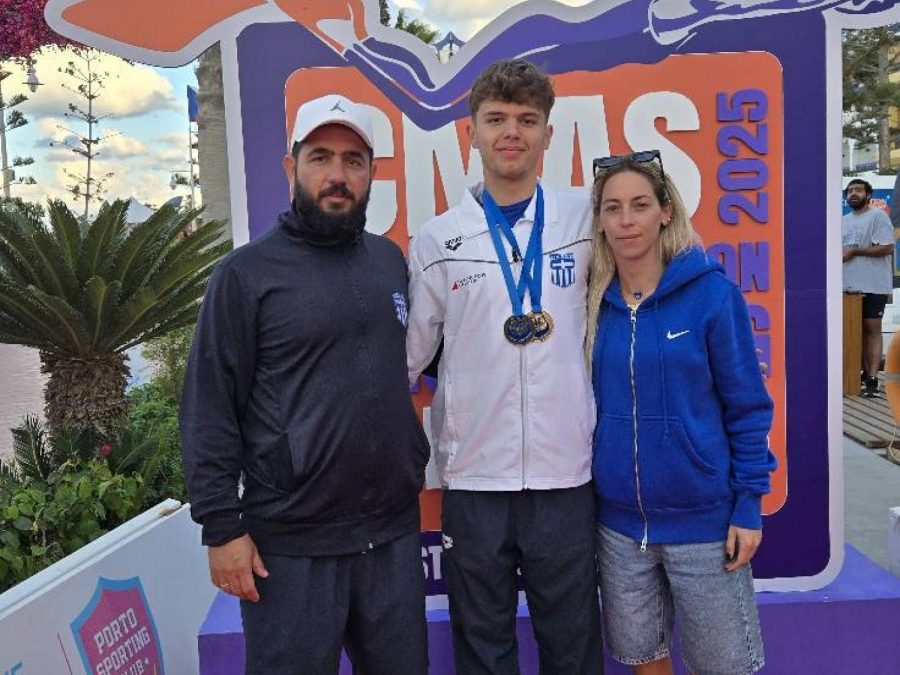 Εντυπωσιακός απολογισμός για τον Θεόφιλο Λέκκα στο Παγκόσμιο Πρωτάθλημα Τεχνικής Κολύμβησης Μεγάλων Αποστάσεων