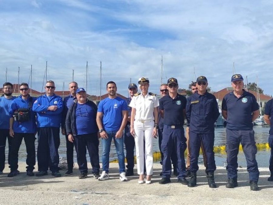 Άσκηση καταπολέμησης ρύπανσης στη θαλάσσια ζώνη του Εμπορικού Λιμένα Πρέβεζας