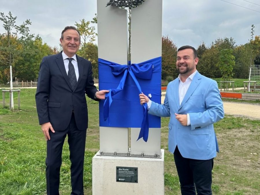 Η «Πλατεία Ιωαννίνων» εγκαινιάστηκε στον αδελφοποιημένο Δήμο του Σβέρτε στη Γερμανία