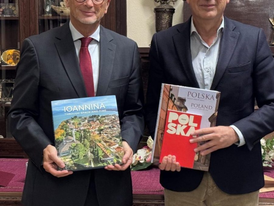 Συνάντηση του Δημάρχου Ιωαννίνων με τον Πρέσβη της Πολωνικής Δημοκρατίας