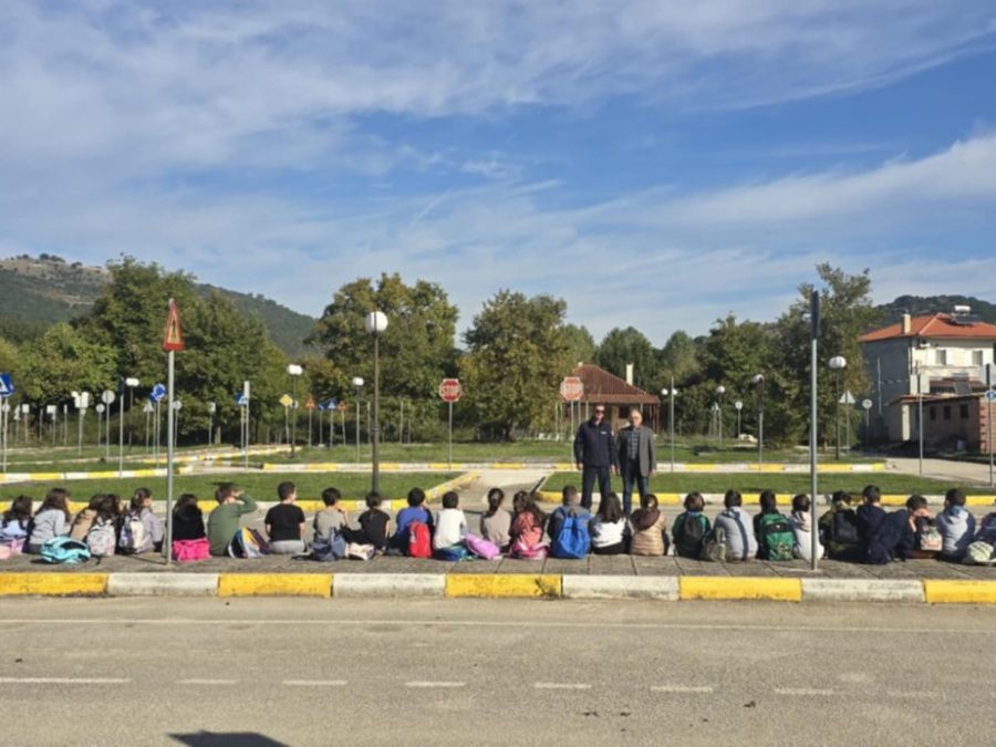 Το 20ο Δημοτικό Σχολείο Ιωαννίνων άνοιξε την αυλαία των φετινών επισκέψεων στο Πάρκο Κυκλοφοριακής Αγωγής του Δήμου Πωγωνίου
