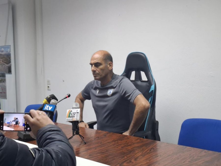 Σιδερίδης: «Βάσει ευκαιριών έπρεπε μία ομάδα να κερδίσει σήμερα»