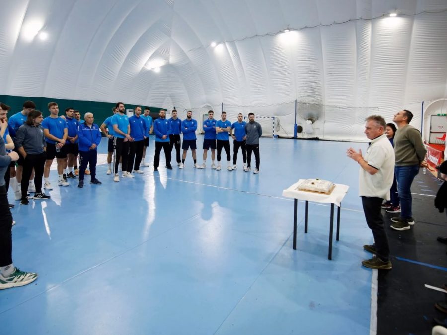 Τη βασιλόπιτα του 2026 έκοψε η Εθνική Ανδρών