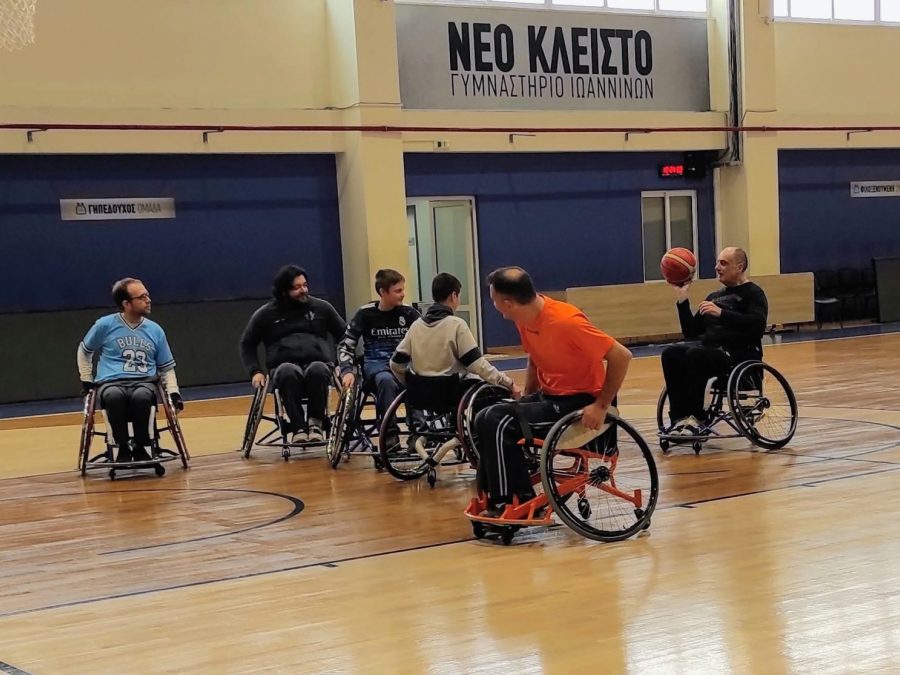 Το 3ο Δημοτικό Ανατολής στο μπάσκετ με αμαξίδιο του IBC