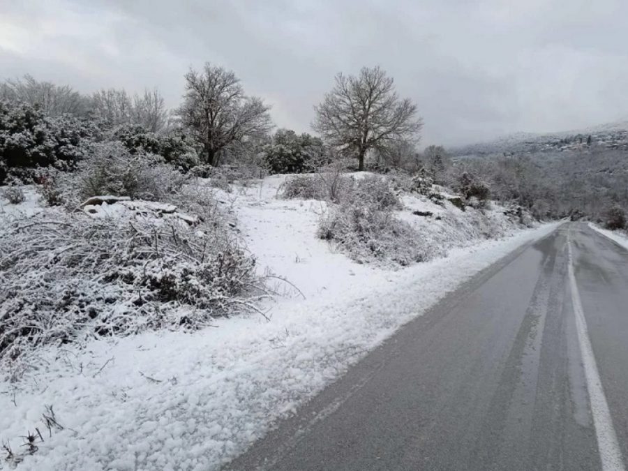 Νέα ισχυρή χιονόπτωση στα ορεινά