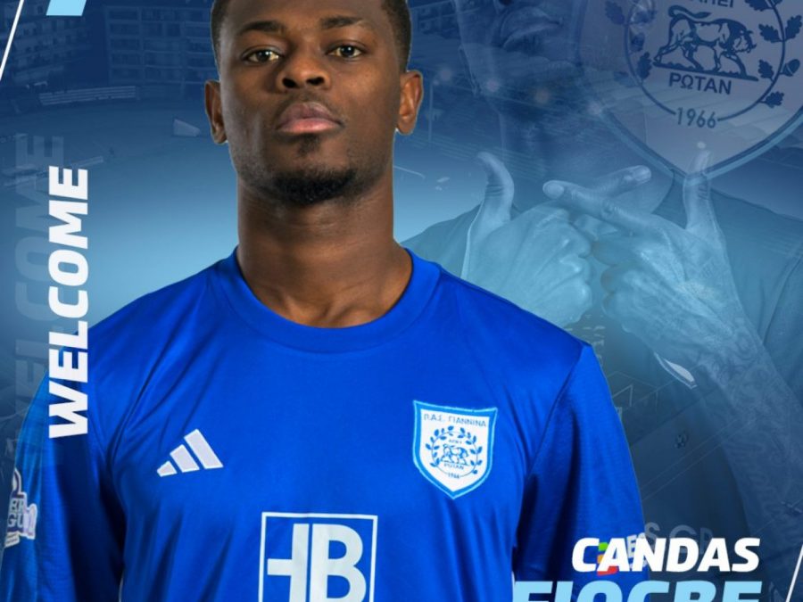 Στα κυανόλευκα και επίσημα ο Κάντας Φιόγκμπε