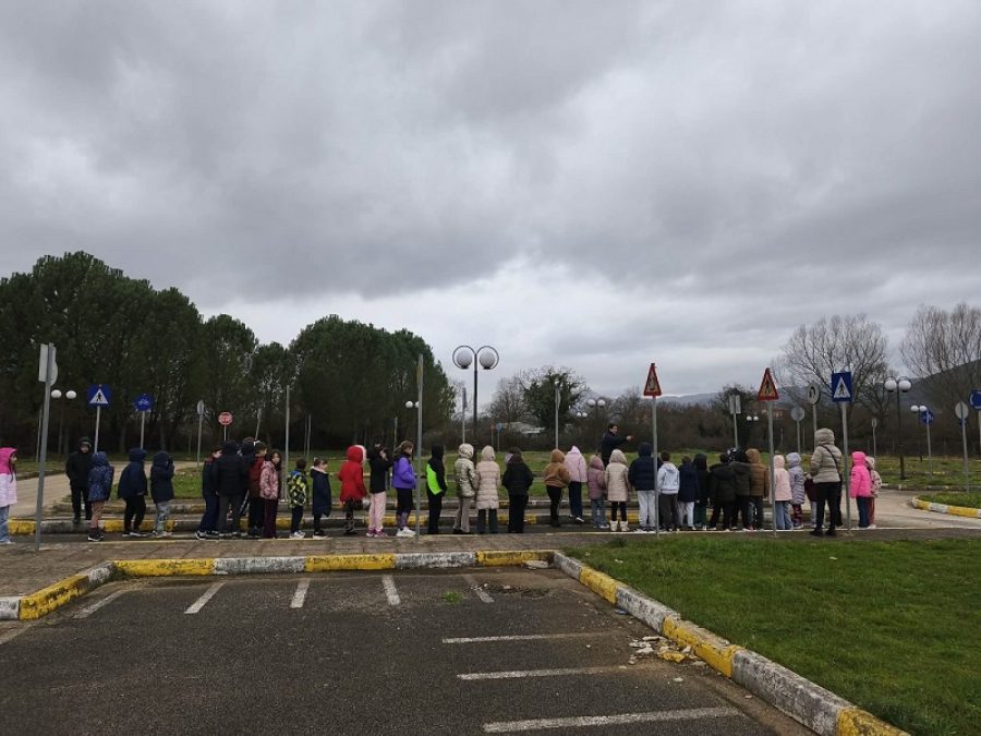 Επίσκεψη των μαθητών Δημοτικού Σχολείου Σταυρακίου στο Πάρκο Κυκλοφοριακής Αγωγής