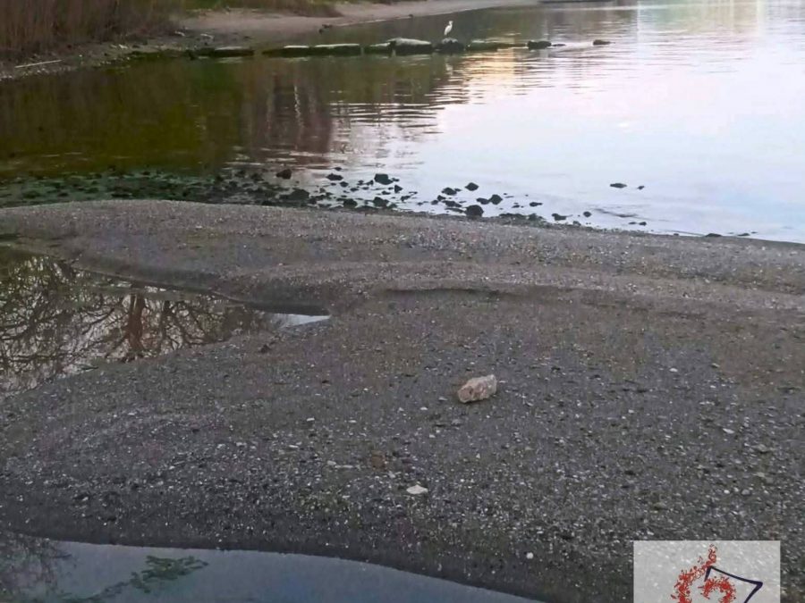 Η άμπωτη "στέγνωσε" την παράκτια ζώνη της Πρέβεζας