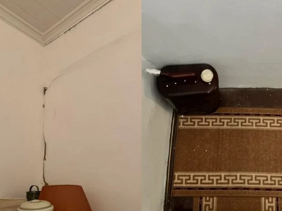 Ρωγμές σε κατοικία στο ιστορικό κέντρο Ιωαννίνων