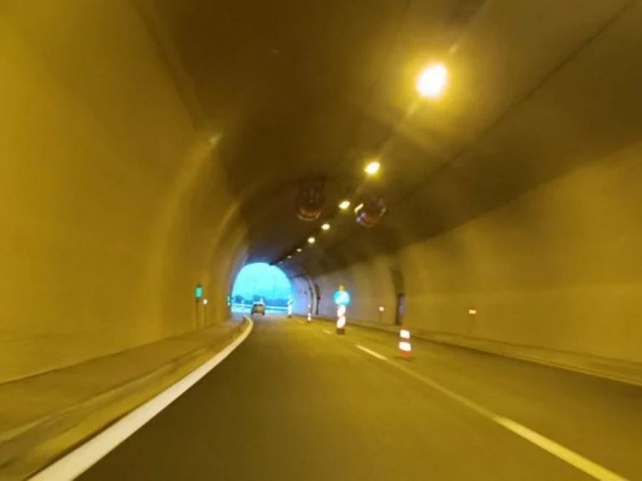 Κατάπτωση βράχων στην Εγνατία