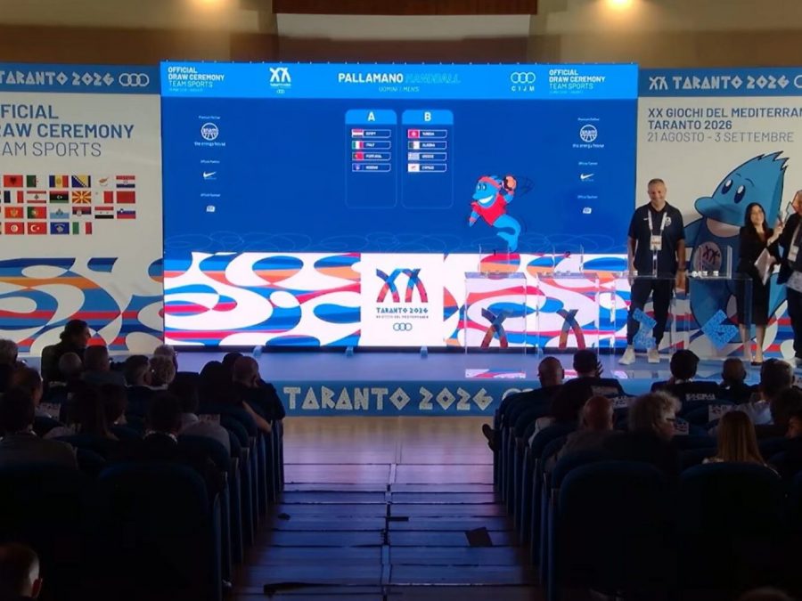 Η κλήρωση για τις ελληνικές ομάδες στους Μεσογειακούς Αγώνες Taranto 2026